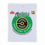 Martin MA140S Authentic Acoustic Marquis Silked 80/20 Bronze Guitar Strings - .012-.054 Light
