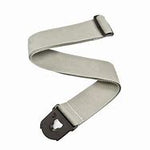 D'Addario 2" Auto Lock Polypro Guitar Strap - Silver