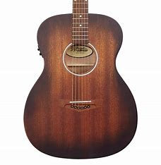 D'Angelico Premier Tammany LS Acoustic-electric Guitar - Aged Mahogany