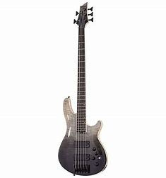 Schecter SLS Elite-5 Bass Guitar - Black Fade Burst