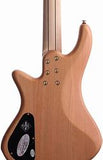 Schecter Stiletto Custom-5 Bass Guitar - Natural Satin
