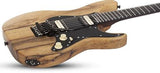 Schecter Sun Valley Super Shredder Exotic FR Electric Guitar - Natural Black Limba