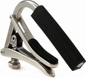 Shubb C1 Standard Capo for Steel String Guitar - Polished Nickel