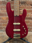 Charvel Pro-Mod San Dimas Bass JJ V - Candy Apple Red