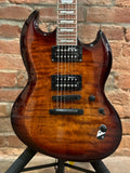 ESP LTD Viper-256 Electric Guitar - Dark Brown Sunburst