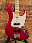 Sadowsky MetroExpress 21-Fret Hybrid J Bass, Morado Fingerboard, Candy Apple Red High Polish  (Manufacturers Refurbished/Used)