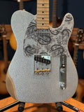 Fender Brad Paisley Road Worn Telecaster - Silver Sparkle with Maple (Manufacturers Refurbished/Used)