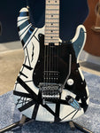 EVH Striped Series - White w/ Black Stripes  (Manufacturers Refurbished/Used)